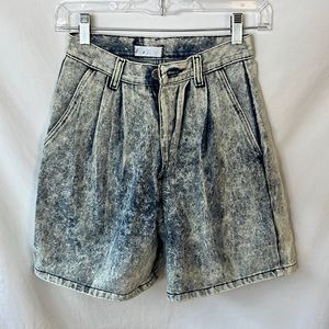 Vintage 80’s acid wash shorts